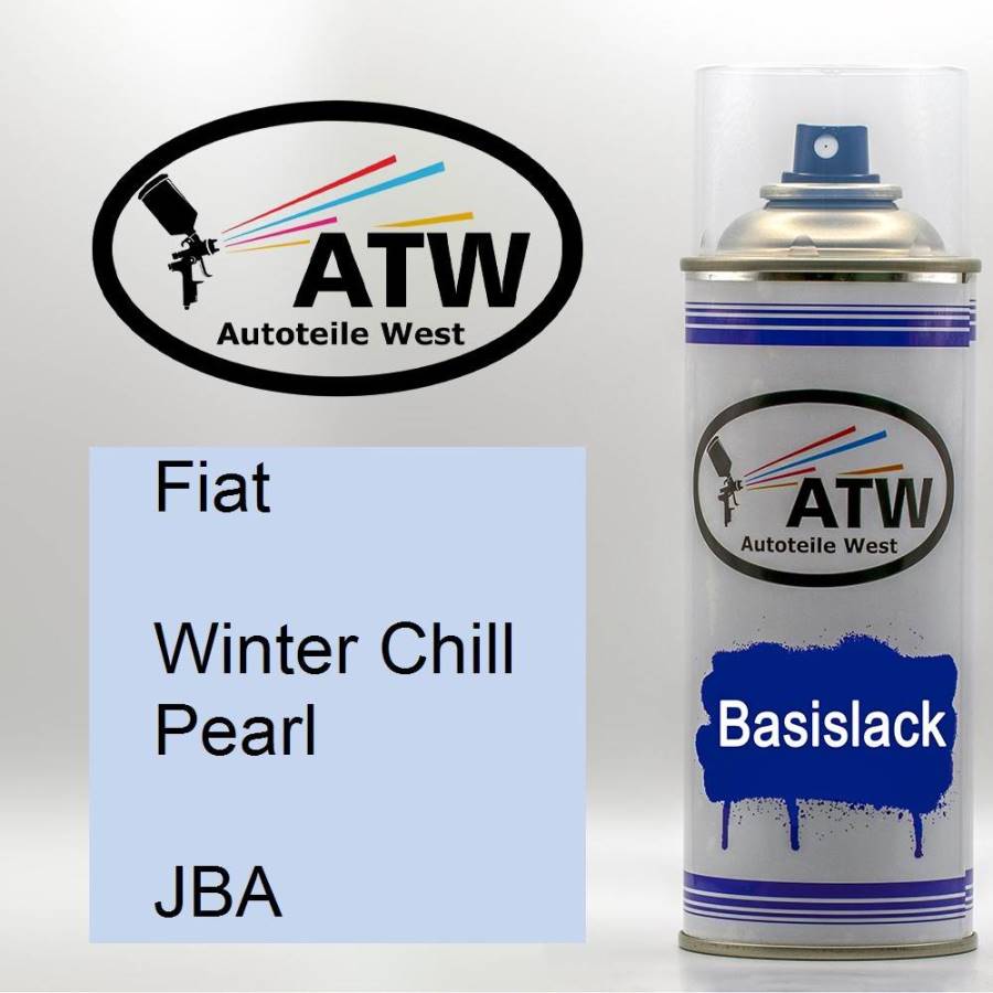 Fiat, Winter Chill Pearl, JBA: 400ml Sprühdose, von ATW Autoteile West.